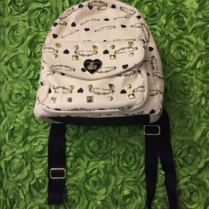 Betsey Johnson Mini Book Bag